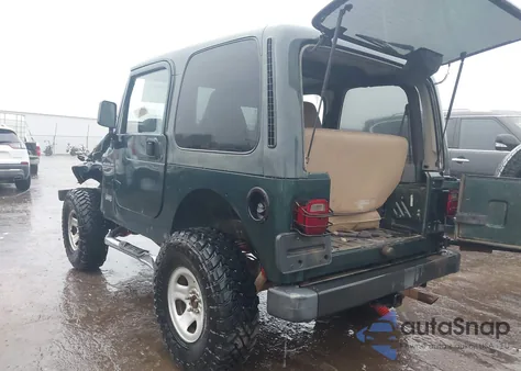 1999 Jeep Wrangler Se из США, поврежденный, VIN 1J4FY29P9XP472398